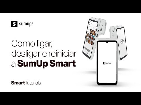 Tutorial SumUp Smart | Como ligar, desligar e reiniciar