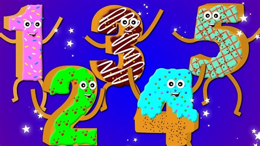 Five Little Numbers | Numbers Song | Learn Numbers | Nursery Rhymes for Kids by Oh My Genius