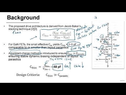 How to connect six GAN FETs in series (Stacking GAN FETs)
