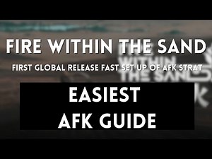 Easiest AFK Guide for Reclamation Algorithm: Fire Within The Sand ! Max Rewards Fast! 【Arknights】