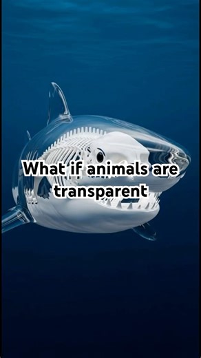 What if a Shark had a skeleton made of glass? 🦈