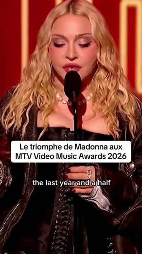 Le triomphe de Madonna aux MTV Video Music Awards 2026