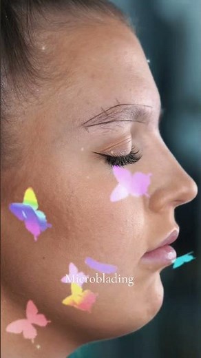 Watch the Microblading process. Perfect brows in Stockholm. #microblading #microbladingcourses #pmu