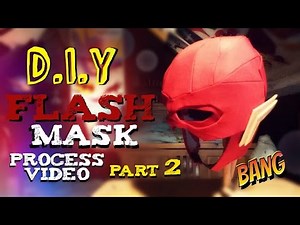 How To Make A DCEU Flash Mask | Process Video | Part 2