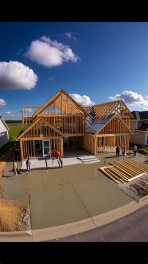 "Entire Modern House Built from Scratch in JUST 6 Seconds! 😱 Epic Time-Lapse"
