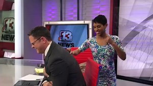 This is what goes on in the studio while you are watching commercials. | Meteorologist Jeriann Ritter