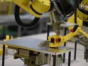 FANUC机器人柔性化生产线