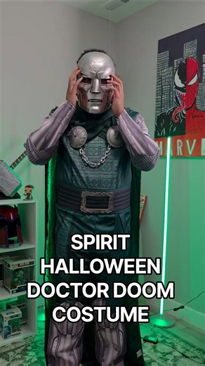 The World's BEST Doctor Doom Costume #drdoom #avengersdoomsday #spirithalloween