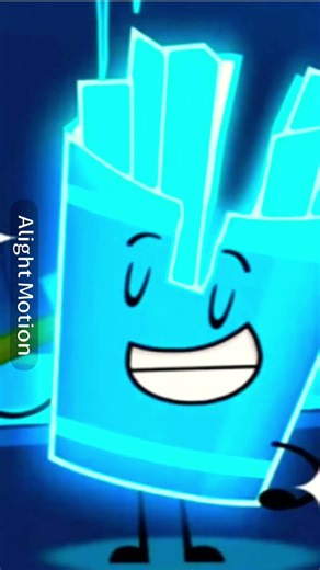 Fries vs Gelatin #1v1 #bfdi #bfb #edit