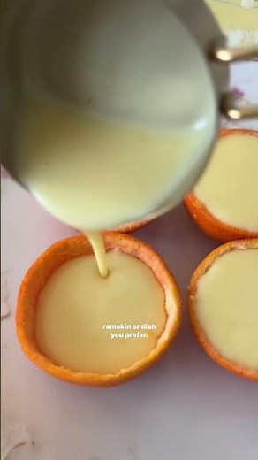 3-ingredient Clementine Posset 🍊