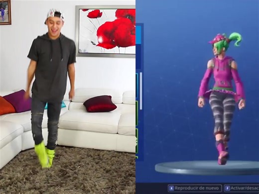 Bailes de Fortnite en la vida real: Fredy vs Angel Parte 6