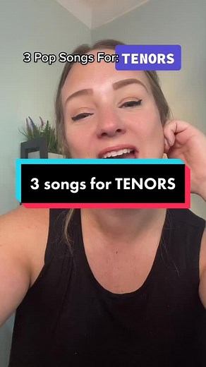 3 Pop Songs for Tenors to Master