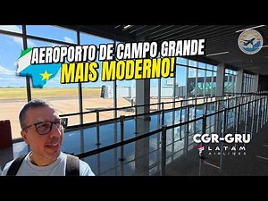 RENOVATED CAMPO GRANDE AIRPORT: EXPLORE THE NEW GATES AND DEPARTURE LOUNGE