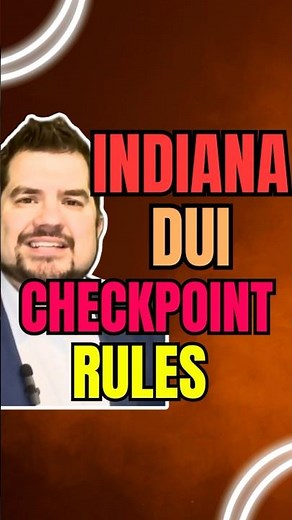 Indiana DWI Checkpoints: Why Location Safety Matters #indiana #indianapolis #lawyer #duilawyer