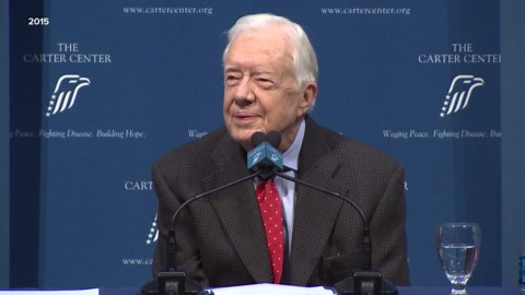 How did Jimmy Carter, 39th President of the United States, die?