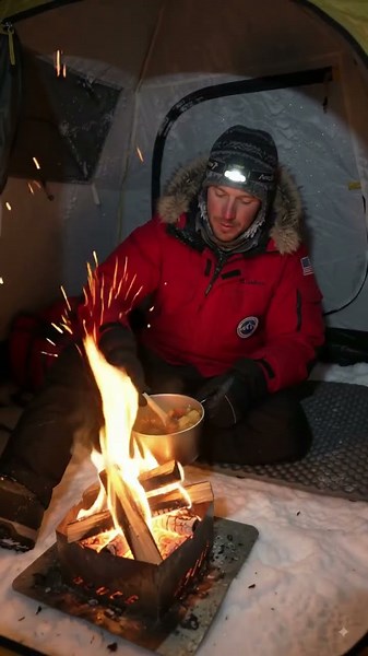 24 Hours Without Sunlight in the Arctic | Surviving Polar Night #nature #wildlife #snow #survival