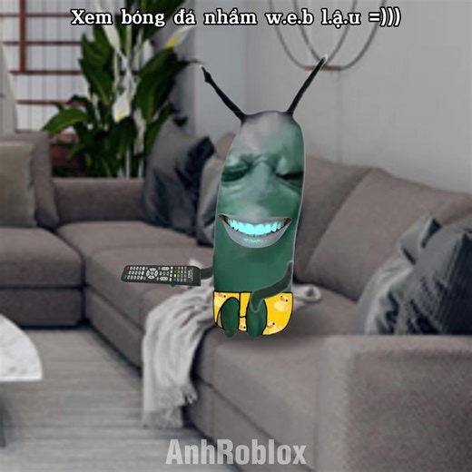 Xem bóng đá nậu kiểu =))) #anhroblox #plankton #anhroblox04 #fyp #viralvideo