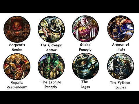 Every Primarch Armour Explained In 17 Minutes