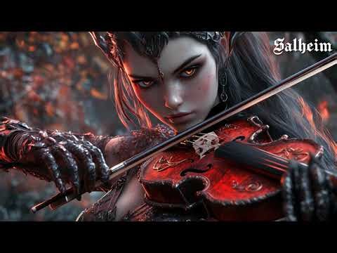 Infernal Aria | 1 Hour Dark Violin Emotional Symphonic Rock Music Mix | Epic Fantasy & Gaming Music