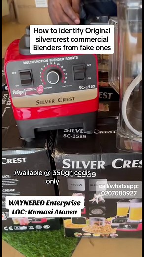 Identifying Original Silvercrest Commercial Blenders: Tips & Tricks