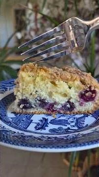 Blueberry Coffee Cake 😏/ The ONLY Blueberry Cake Recipe You’ll Ever Need! 🤫/ #yummy #cake #food