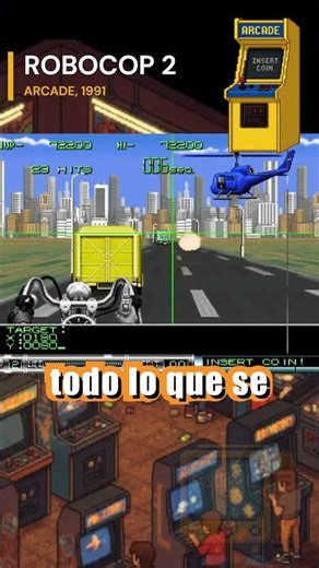 ROBOCOP 2 | 100% RETRO ❤ | #DataEast #retrogames #videogames #retro #arcade #retrogaming #gaming