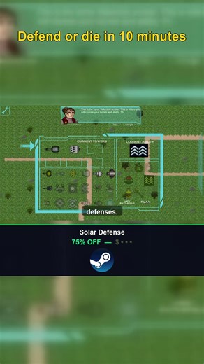 Solar Defense 75% Off — Tower Defense