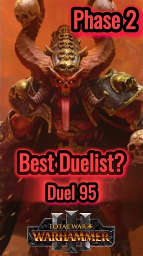 Who’s the Best Duelist?Duel 95 #totalwarwarhammer3 #shorts #warhammer #warhammercommunity #gaming