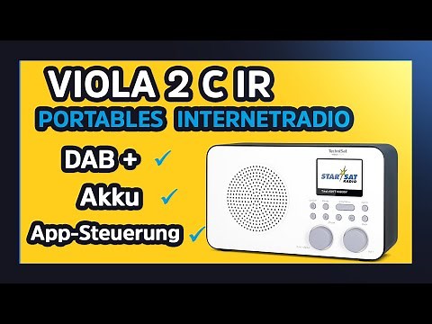 Short Review VIOLA 2 C IR | Portables DAB+/UKW/Internet-Radio mit WLAN und Farbdisplay | TechniSat