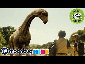 T-rex Ranch - Dino Ate My Homework | Moonbug Kids TV Shows - Full Episodes | Cartoons For Kids