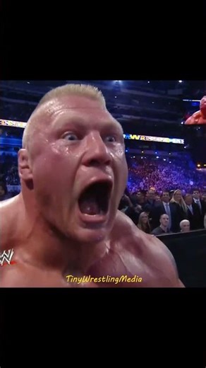 Brock Lesnar screaming Compilation