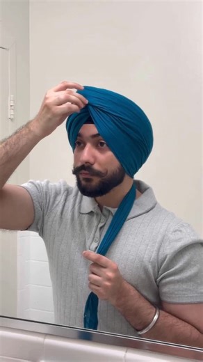 Turban Academy on Instagram: "#turban #turbantutorial"