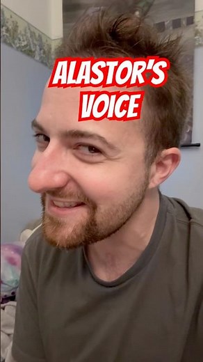 Mimicking Alastor’s voice #hazbinhotel #alastor #voiceimpressions