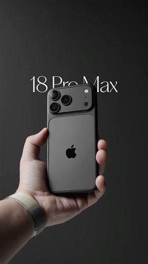 iPhone 18 Pro Max: First Look (Black & Dark Cherry) #iphone18promax