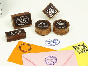 Watch Wood Mounted Rubber Stamps on Amazon Live