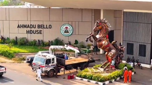 There are entire villages and communities in Kwara state that have been deserted and abandoned by the residents because of the incessant kidnappings, mass murders and unending massacres by terrorists.Yet in the middle of all this,The genius idea that came to the empty skull of the governor is to install a horse sculpture in front of the state government house.While human lives are being wiped out, the governor embarks on a beautification project.We have very cold-blooded, inhuman, insensitive us