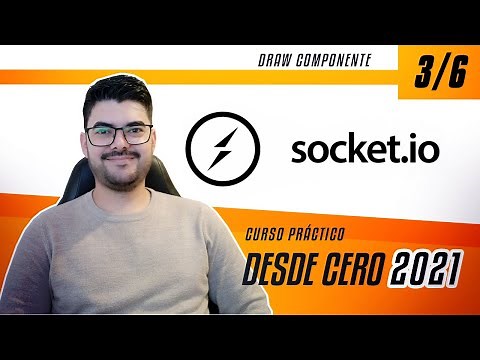 ☑️ CÓMO (dibujar canvas) HTML ANGULAR con JavaScript | Curso Socket.io 3/6
