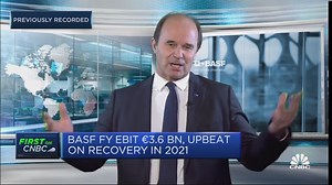 BASF CEO 'most confident' about future performance in China