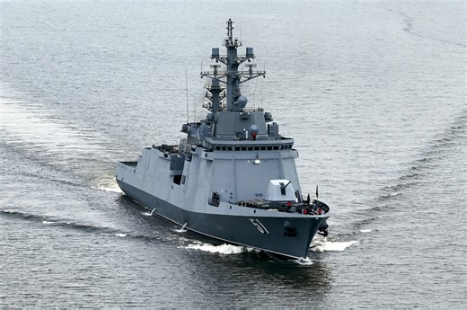 North Korea’s New Destroyer Sets Sail for the First Time, Tests Missile Systems - Naval News