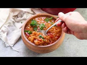 Mediterranean Red Lentil Soup