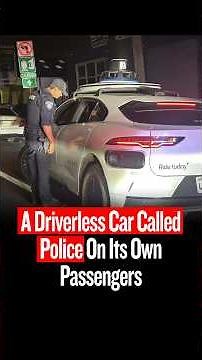 A Self-Driving Car Saw A Gun… Then Called The Cops