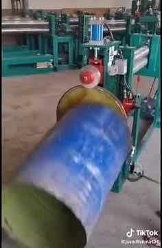 how to flatten 55 gallon drums #shorts