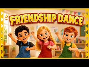 Friendship Song for Kids 🖐️ | Kindergarten & Elementary Dance | A Friend Like You 💌[Printable Below]