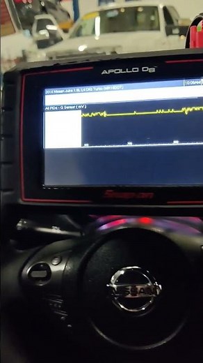 Nissan Juke G Sensor Test #Nissan #scanner #snapon