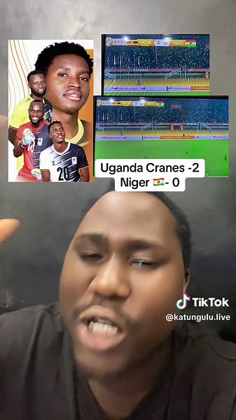 Uganda Cranes - 2 ate Niger 🇳🇪 0 #katungululive #fyp #viral #trending #tiktokuganda