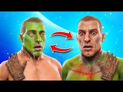 I Swapped HEADS of a Human and a ZOMBIE!