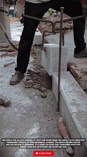 Watch This Satisfying Tool Twist Steel Wire Perfectly