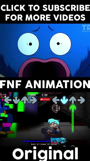 Corrupted Huggy Huggy and Boyfriend sing a story FNF Animation vs Original