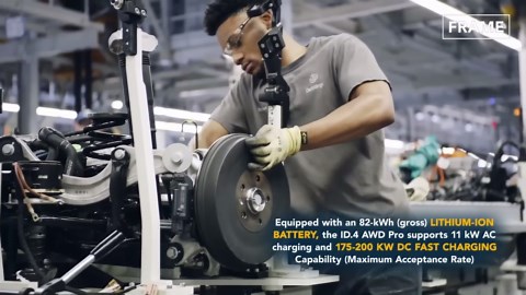 Inside US Giant Factory Producing Future Volkswagen’s Electric Cars