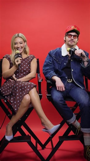 Apple Music on Instagram: "Two icons are better than one. Mic Check with @hilaryduff & @matthewkoma 🎤❄️"